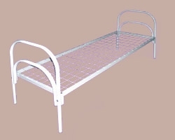 Кровать сварная сетка, спинки металлические, 1900х900
